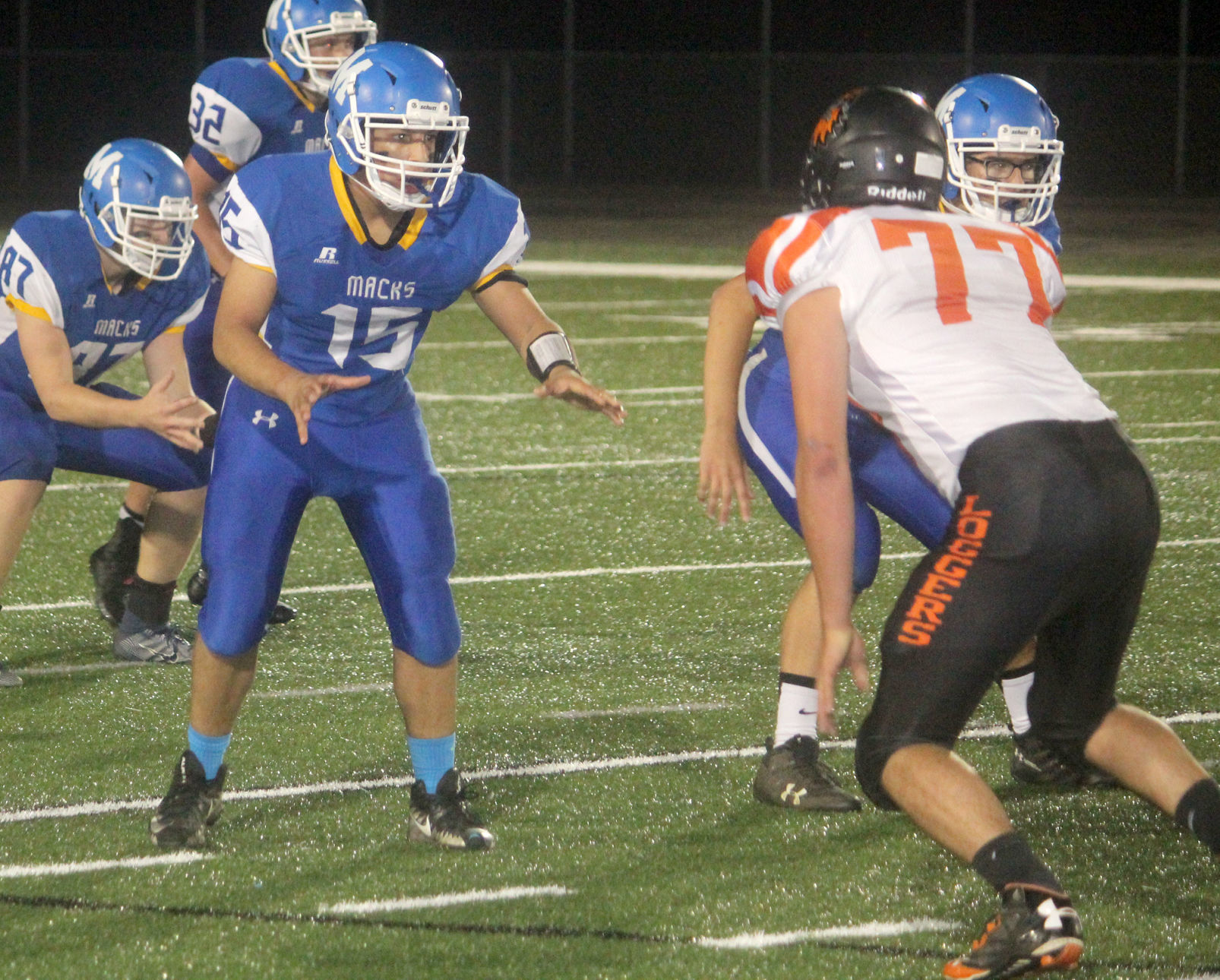 Phillips at McDonell football 9-27-19